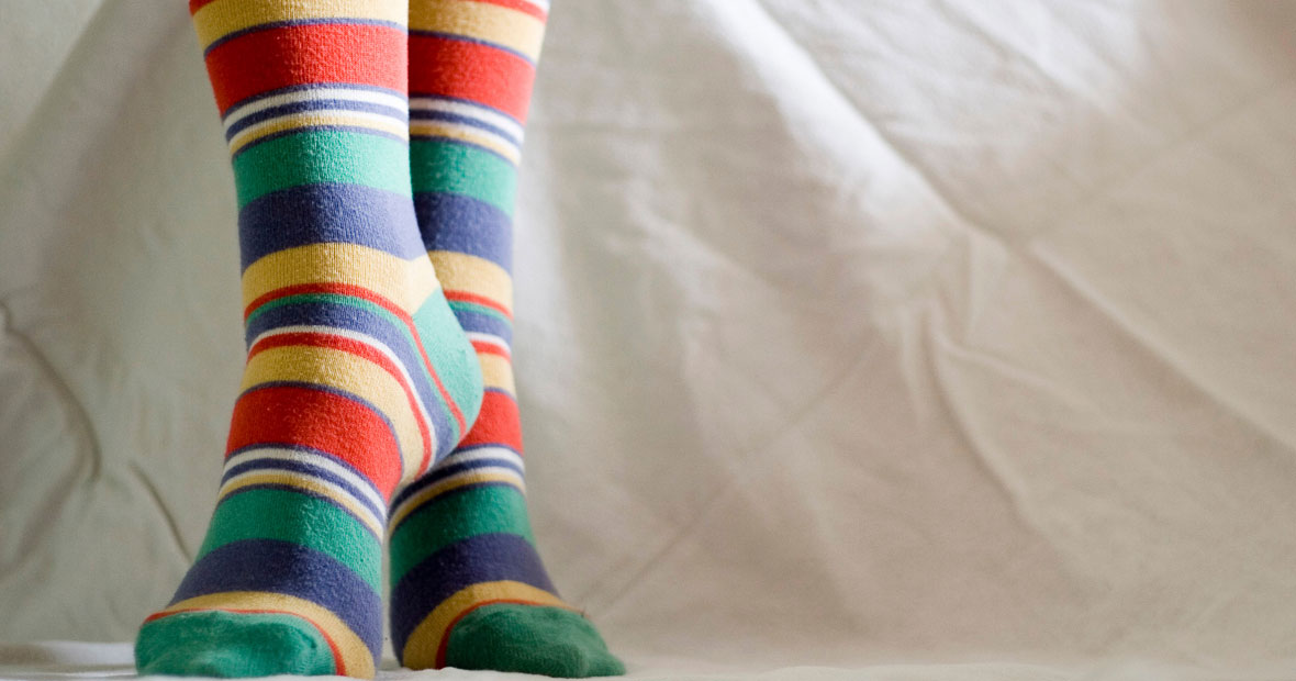 Chaussettes rigolotes