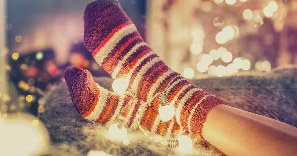 chaussettes d'intérieur